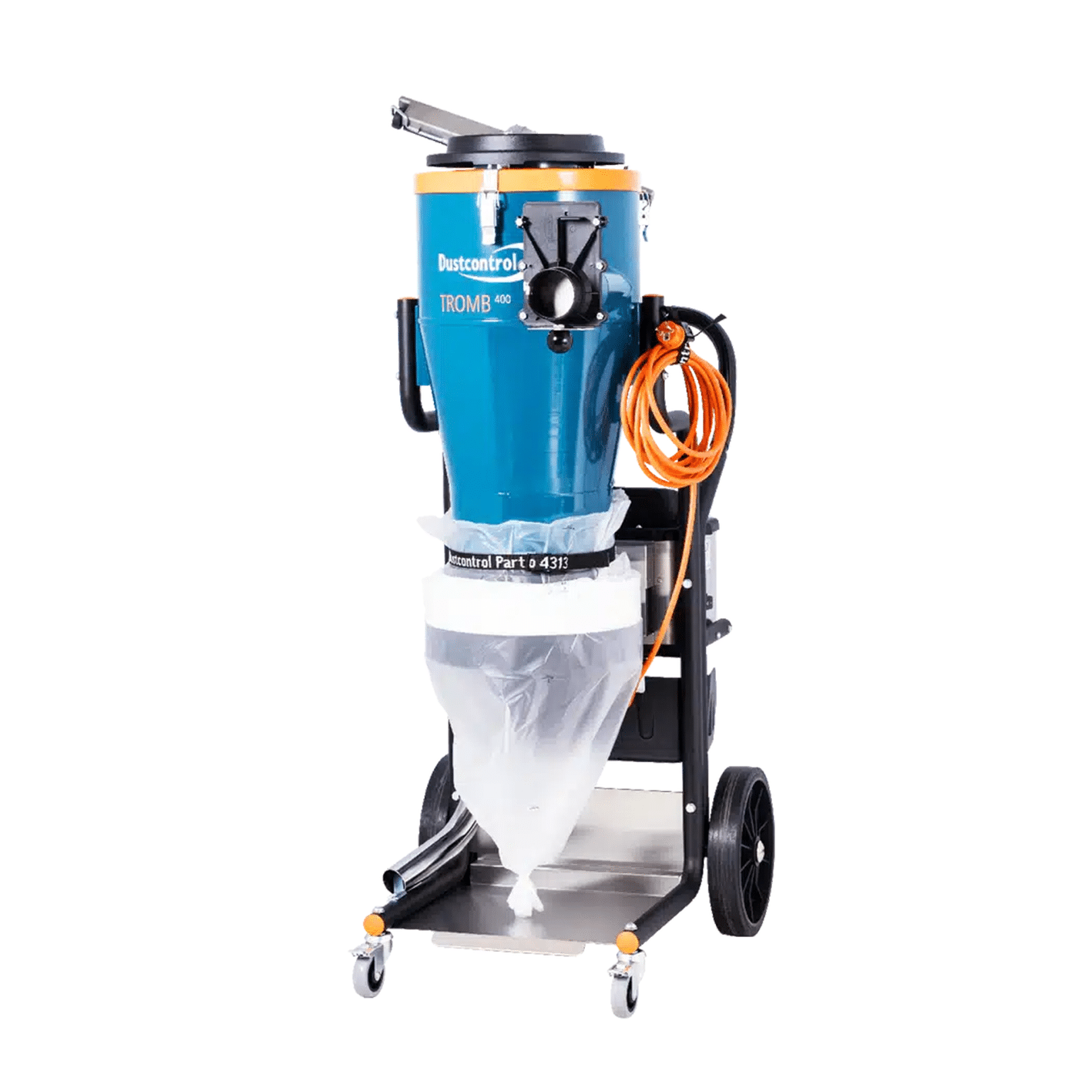 Dust Control Tromb 400L Concrete Vac with HEPA